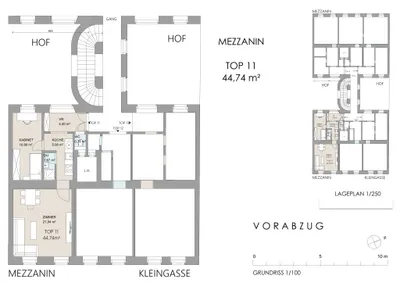 2-Zimmer-Wohnung kaufen in Wien – 44,74 m², € 259.000 – Bild 8 von 8