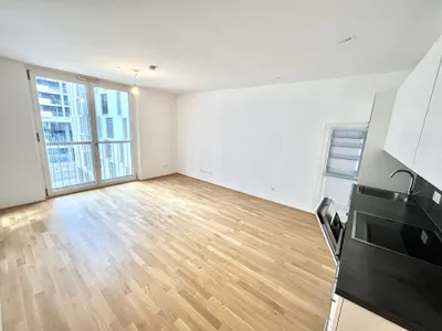 Donaumarina: Moderne 2 Zimmer-Wohnung mit Loggia samt Gym & Sauna zu mieten in 1020 Wien – Bild 3