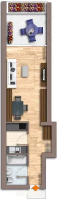 1-Zimmer-Wohnung mieten in Gmunden – 32 m², € 539 – Bild 13 von 13