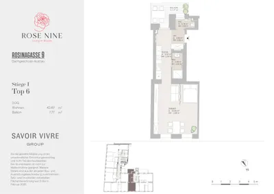 1-Zimmer-Wohnung kaufen in Wien – 42,51 m², € 320.000 – Bild 10 von 10