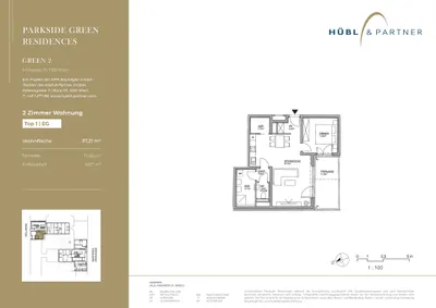 2-Zimmer-Wohnung kaufen in Wien – 57,76 m², € 414.000 – Bild 9 von 10