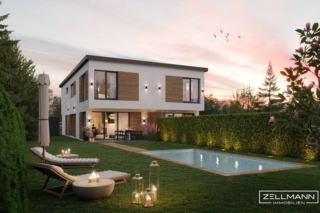 Bloom 23 - Exklusive Doppelhaushälfte mit Gartenidylle in Wien-Mauer | ZELLMANN IMMOBILIEN - Ansicht 2