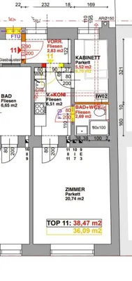 2-Zimmer-Wohnung kaufen in Wien – 38,47 m², € 139.000 – Bild 8 von 8