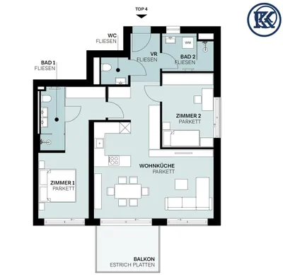 3-Zimmer-Wohnung kaufen in Wien – 78,12 m² – Bild 17 von 20