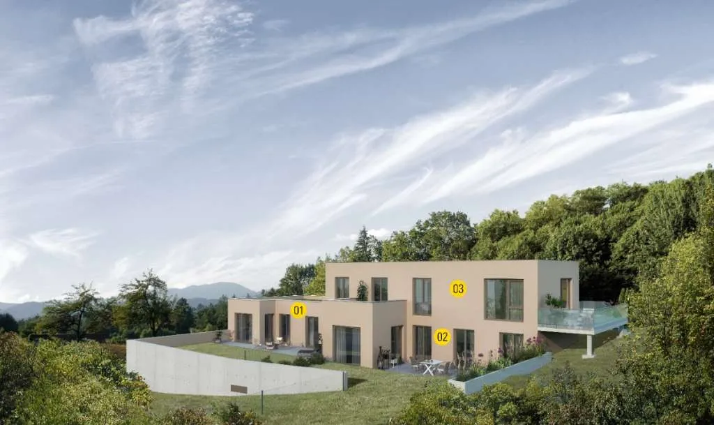 Exklusive 83 m² Wohnung mit großer Terrasse und Garten in Graz St. Peter - provisionsfrei - Erstbezug - Widok 3