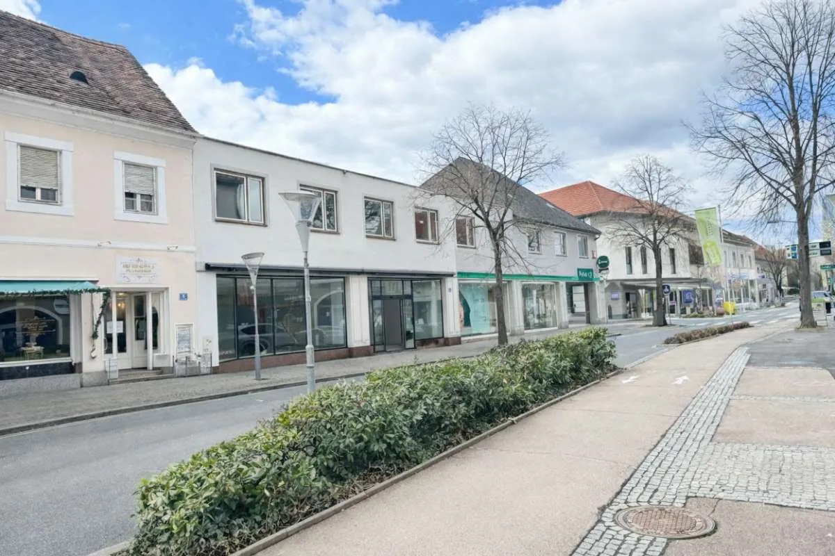 Top gelegene Gewerbefläche mit großer Auslagenfront im Zentrum von Feldbach - Ansicht 2