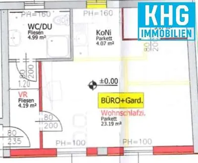 1-Zimmer-Wohnung kaufen in Tulln – 37,68 m², € 147.000 – Bild 8 von 10