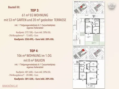 Wohnung kaufen in Amstetten – 106,2 m², € 396.910 – Bild 18 von 23
