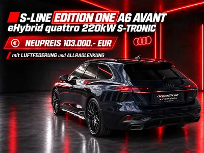 Audi A6 SLINE LUFTFEDER AHK MATRIX #NP103k# HeadUP B...