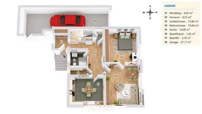5-Zimmer-Haus kaufen in Korneuburg – 128 m², € 379.000 – Bild 26 von 26