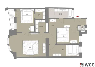 4-Zimmer-Wohnung kaufen in Wien – 92,38 m², € 549.000 – Bild 16 von 16
