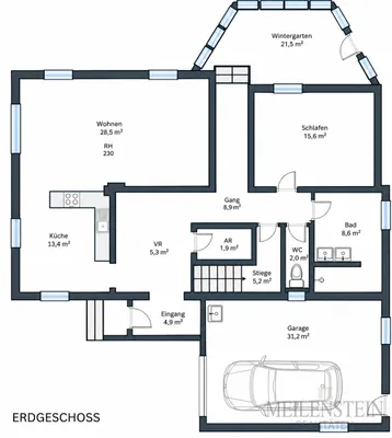 8-Zimmer-Haus kaufen in Wolfsberg – 183,5 m², € 445.000 – Bild 36 von 39