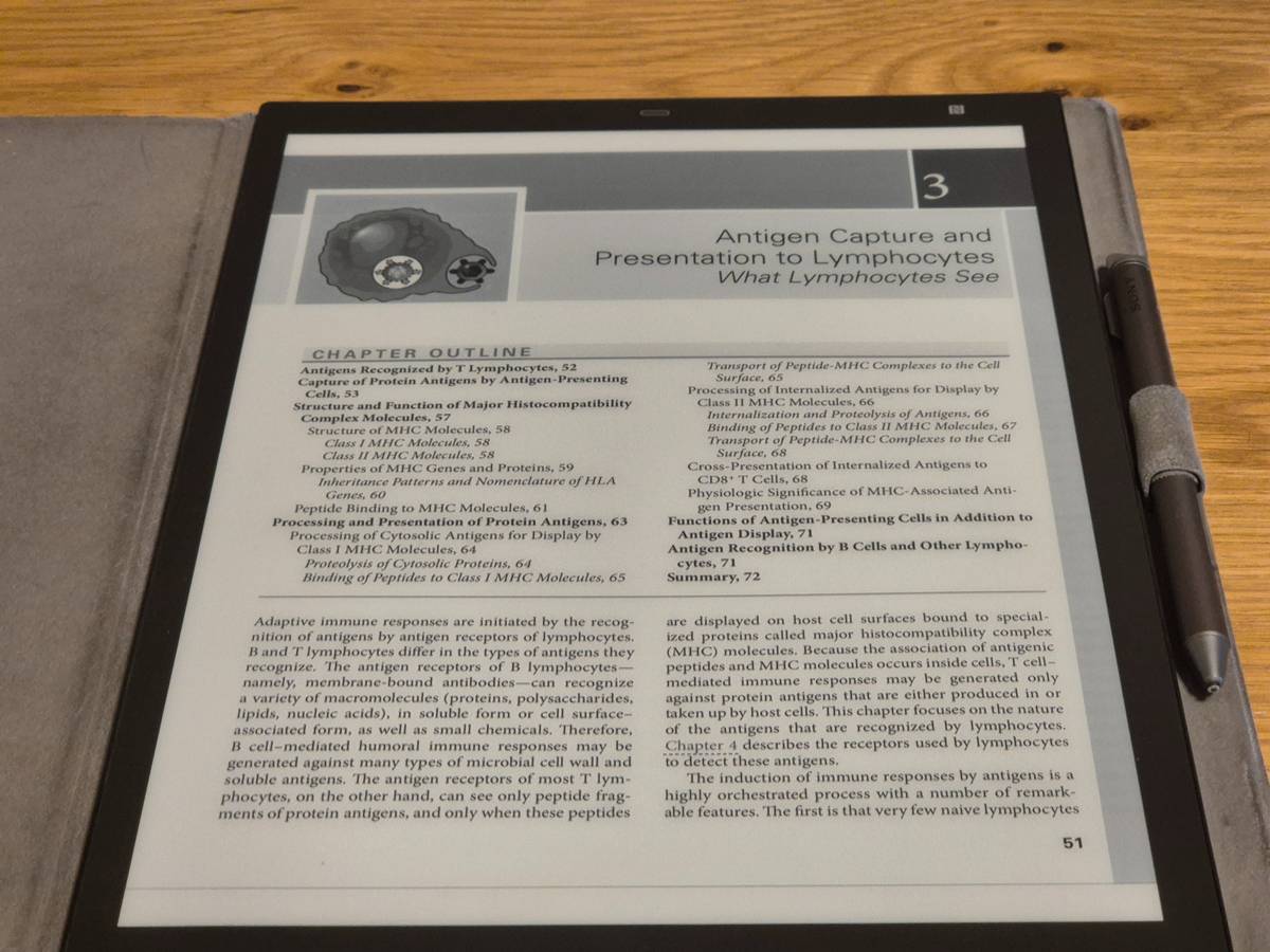 Sony DPT-RP1 A4 E-Book Reader Digital Paper System Kindle bzw Quaderno Alternative