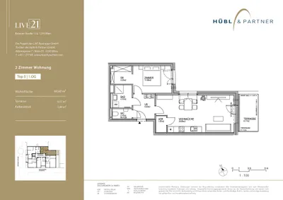 2-Zimmer-Wohnung kaufen in Wien – 60,4 m², € 342.053 – Bild 8 von 8