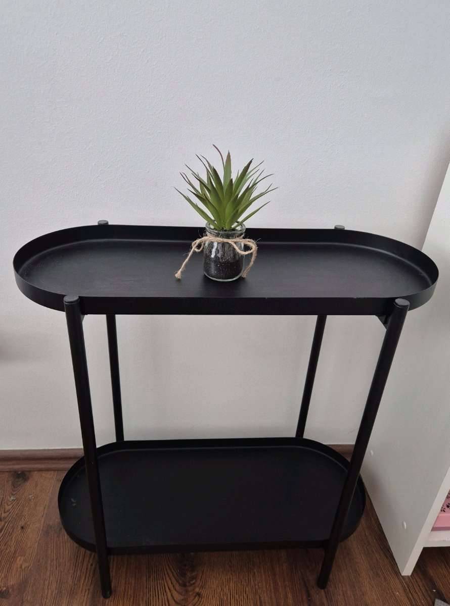 IKEA Olivblad Blumenstnder drinnen/ drauen schwarz,  7,- (1160 Wien) -  willhaben