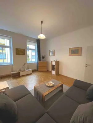 Lichtdurchflutete möblierte Altbauwohnung bei Hugo-Wolf-Park – Bild 2