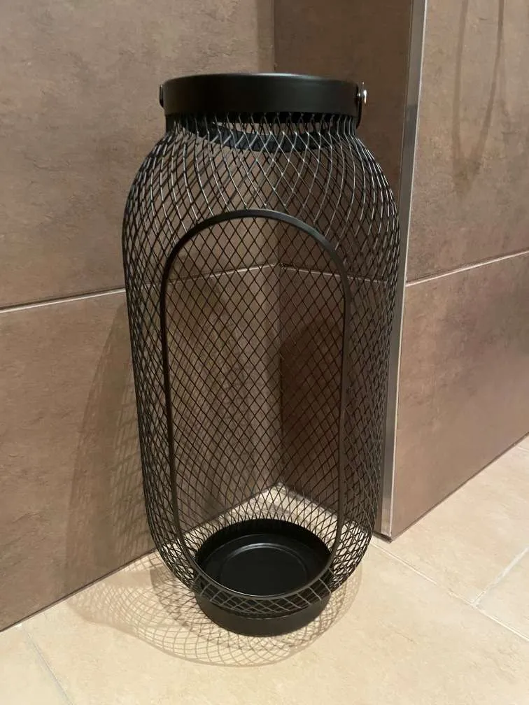 IKEA Laterne schwarz, € 8,- (1020 Wien)
