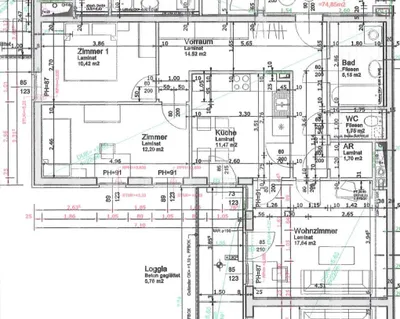 3-Zimmer-Wohnung mieten in Melk – 74,85 m², € 726 – Bild 2 von 8