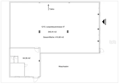 Gewerbeimmobilie mieten in Wien – 411 m², € 6.542 – Bild 4 von 5