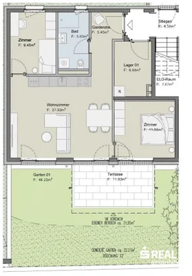 3-Zimmer-Wohnung kaufen in Innsbruck-Land – 60,36 m², € 489.600 – Bild 18 von 19