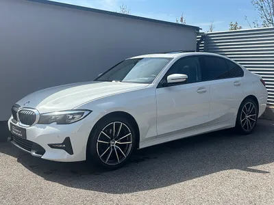 BMW 3er-Reihe 320d SPORTLINE/AHK/PANO/18"/TEILLEDER/ALARM/1.B...