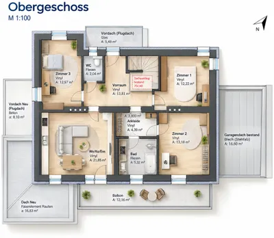 Wohnung mieten in Murtal – 85,15 m², € 714 – Bild 2 von 6