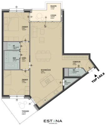 3-Zimmer-Wohnung kaufen in Wien – 92,2 m², € 515.700 – Bild 17 von 17