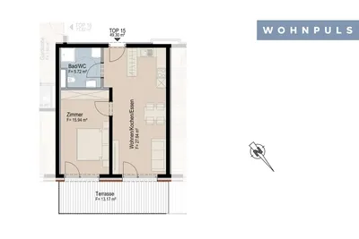 2-Zimmer-Wohnung kaufen in Innsbruck-Land – 49,3 m², € 366.593 – Bild 9 von 9