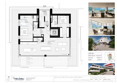 3-Zimmer-Wohnung mieten in Gmunden – 107,23 m², € 3.310 – Bild 13 von 14