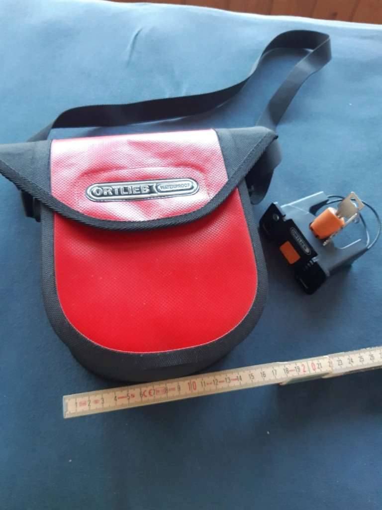 Ortlieb Lenkertasche und Halterung,  30,- (6713 Ludesch) - willhaben