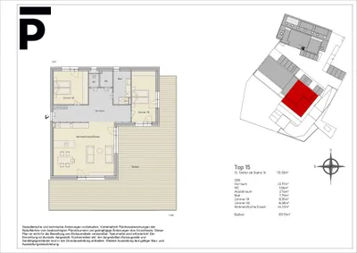 3-Zimmer-Wohnung mieten in Deutschlandsberg – 113,33 m², € 1.700 – Bild 4 von 4