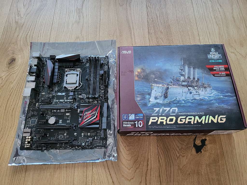 Intel Core i7-6700K 4C/8T und ASUS Z170 Pro Gaming