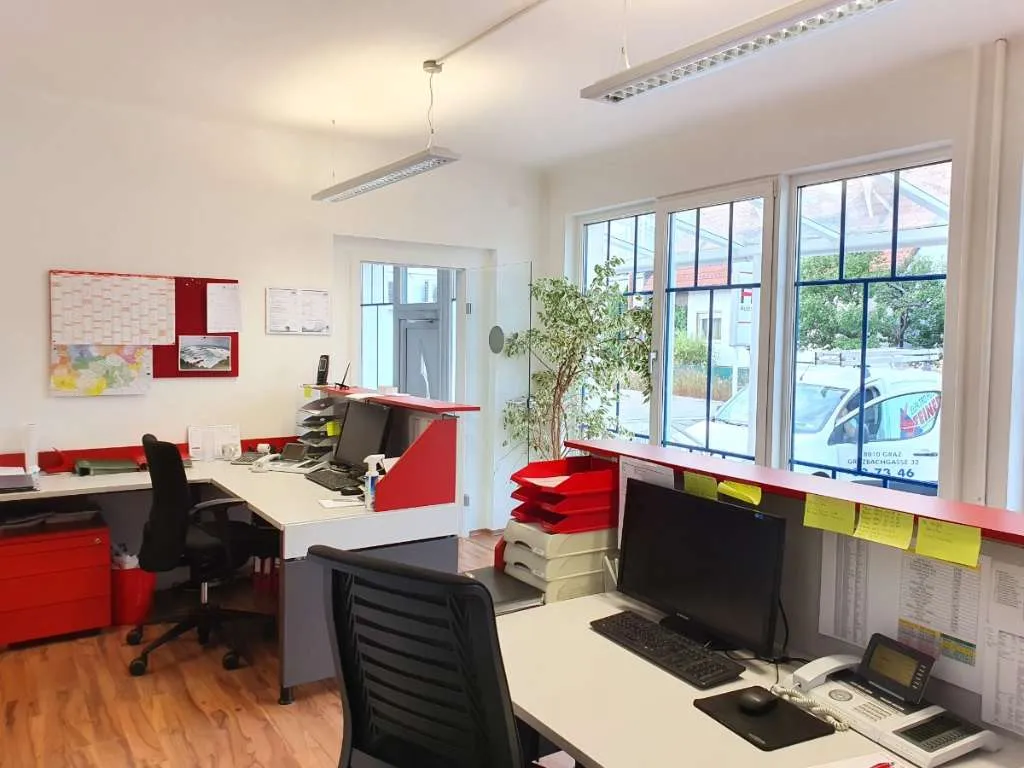 125m² Büroräumlichkeiten mit 200m² Lagerhalle in Graz - Straßgang - Ansicht 2