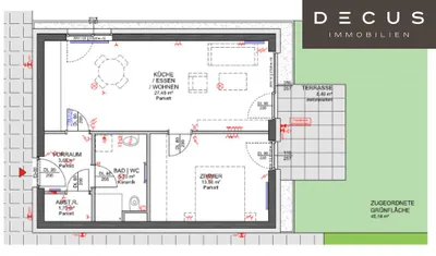 2-Zimmer-Wohnung mieten in Graz – 55 m², € 746 – Bild 21 von 21