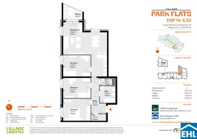 4-Zimmer-Wohnung kaufen in Wien – 92,71 m², € 763.000 – Bild 12 von 12