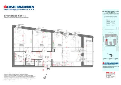 3-Zimmer-Wohnung mieten in Wien – 72,41 m², € 1.107