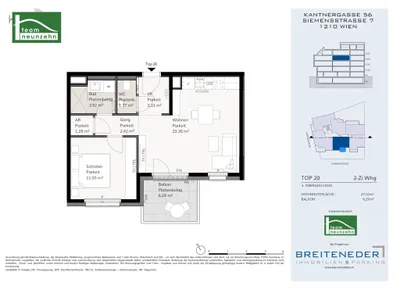 Immobilie kaufen in Wien – 47,52 m², € 299.000 – Bild 14 von 14