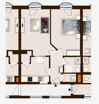 2-Zimmer-Wohnung mieten in Graz – 49,9 m², € 719 – Bild 10 von 10