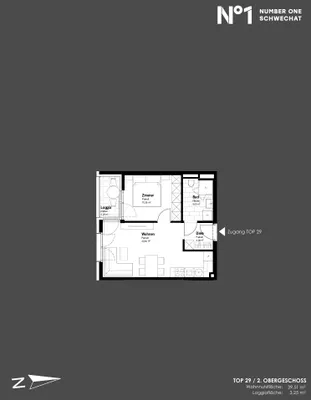 2-Zimmer-Wohnung kaufen in Bruck an der Leitha – 39,51 m², € 176.400 – Bild 12 von 14