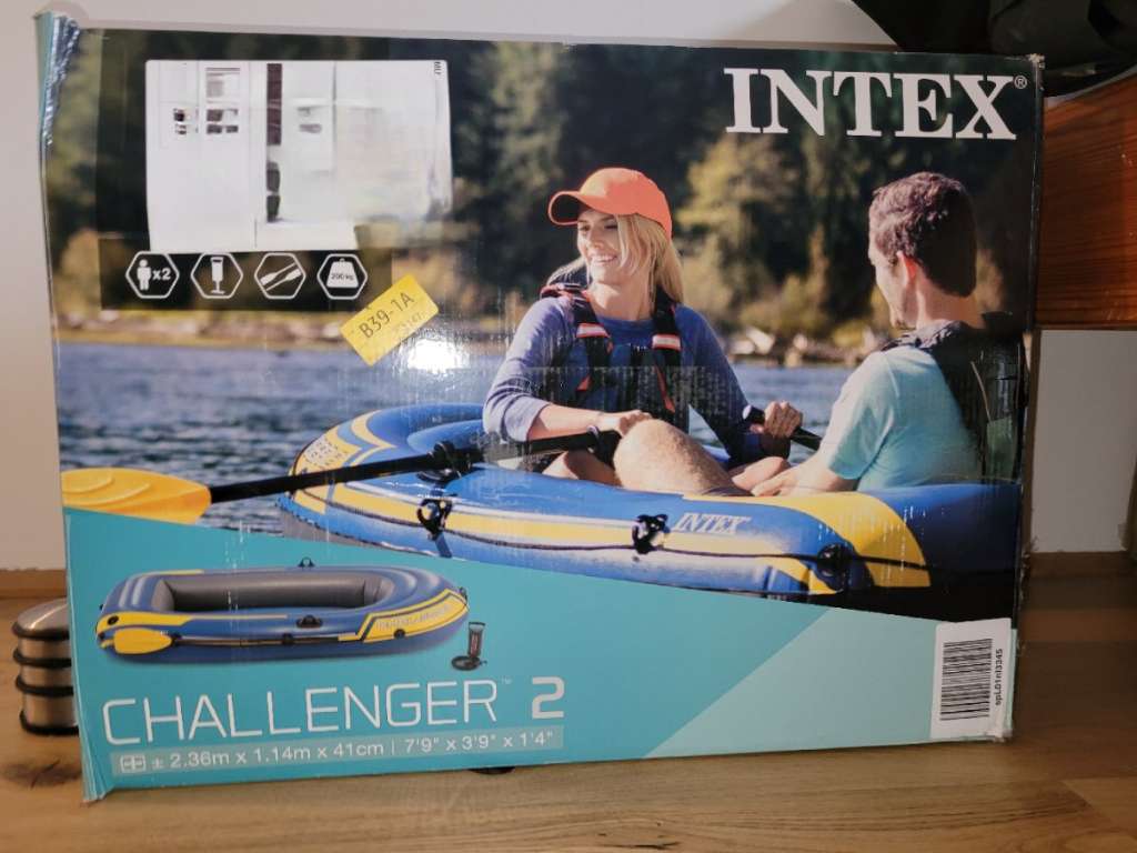 Intex buy Challenger 2 Boat Set