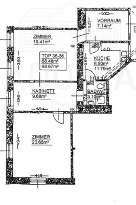 3-Zimmer-Wohnung kaufen in Wien – 67,53 m², € 199.000 – Bild 21 von 21