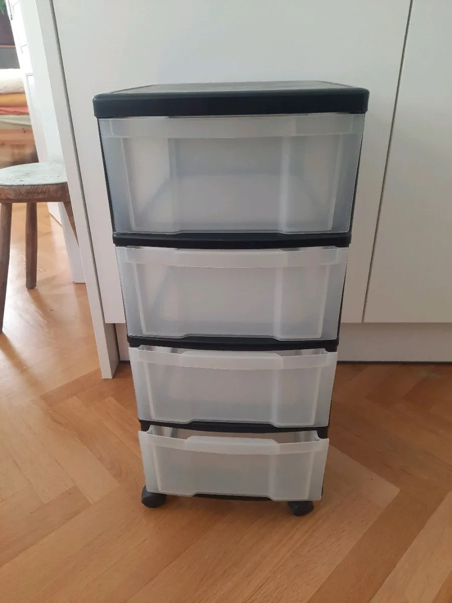Plastik Rollcontainer / Kasten / Box, € 10,- (1200 Wien)