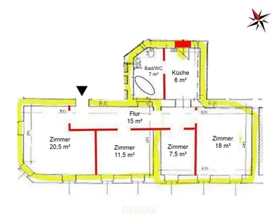 4-Zimmer-Gewerbeimmobilie kaufen in Neusiedl am See – 86 m², € 32.000 – Bild 7 von 7