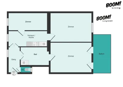 3-Zimmer-Wohnung kaufen in Wien – 73,39 m², € 329.000 – Bild 13 von 13