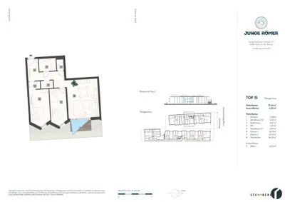 3-Zimmer-Wohnung kaufen in Tulln – 75,34 m², € 399.000 – Bild 14 von 21