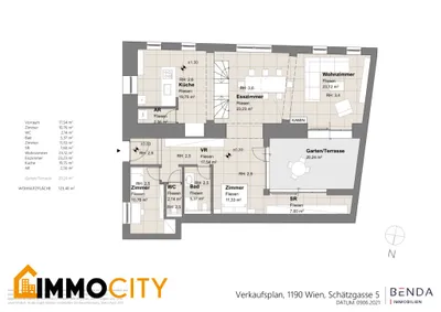 3-Zimmer-Wohnung kaufen in Wien – 123,4 m², € 799.000 – Bild 41 von 42