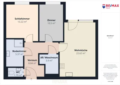 3-Zimmer-Wohnung kaufen in Baden – 65,72 m², € 289.000 – Bild 11 von 11