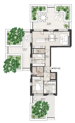 4-Zimmer-Wohnung kaufen in Salzburg Stadt – 96,31 m², € 1.162.320 – Bild 6 von 6