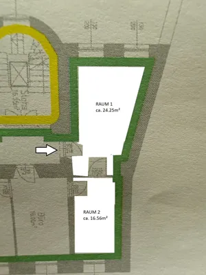 2-Zimmer-Gewerbeimmobilie mieten in Wien – 41 m², € 750 – Bild 5 von 5