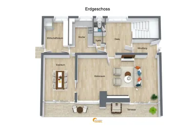 7-Zimmer-Haus kaufen in Salzburg Stadt – 230 m², € 1.490.000 – Bild 7 von 9